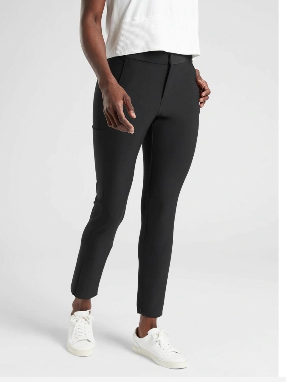 Athleta Stellar Trouser Pant in Black